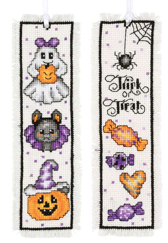 Vervaco-Kreuzstich-Lesezeichen-Halloween -PN-0237520
