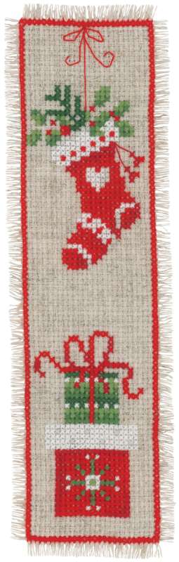Vervaco-Kreuzstich-Lesezeichen-Weihnachten-PN-0178766