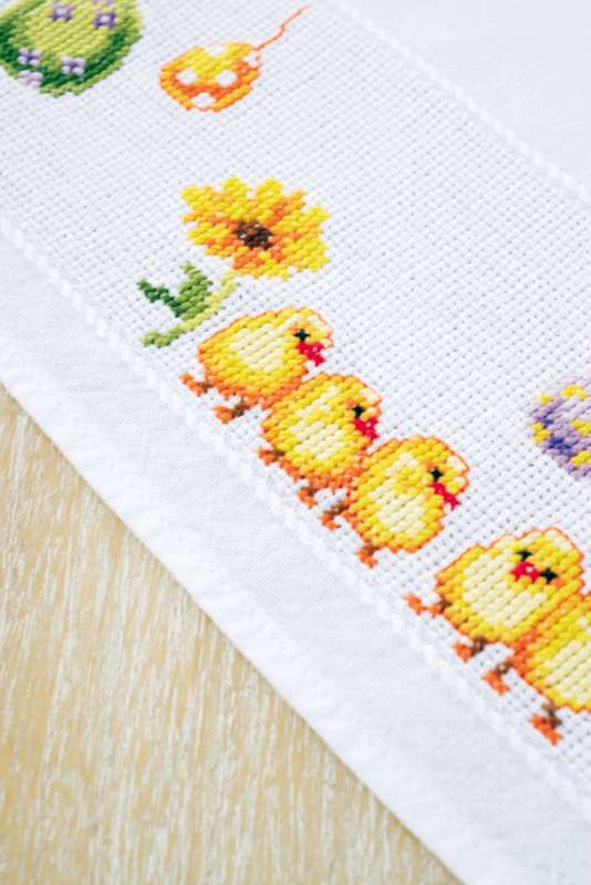 Vervaco-Kreuzstich-Tischdecke-Ostern -PN-0156320