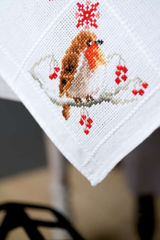 Vervaco-Kreuzstich-Tischdecke-Weihnachten -PN-0157099