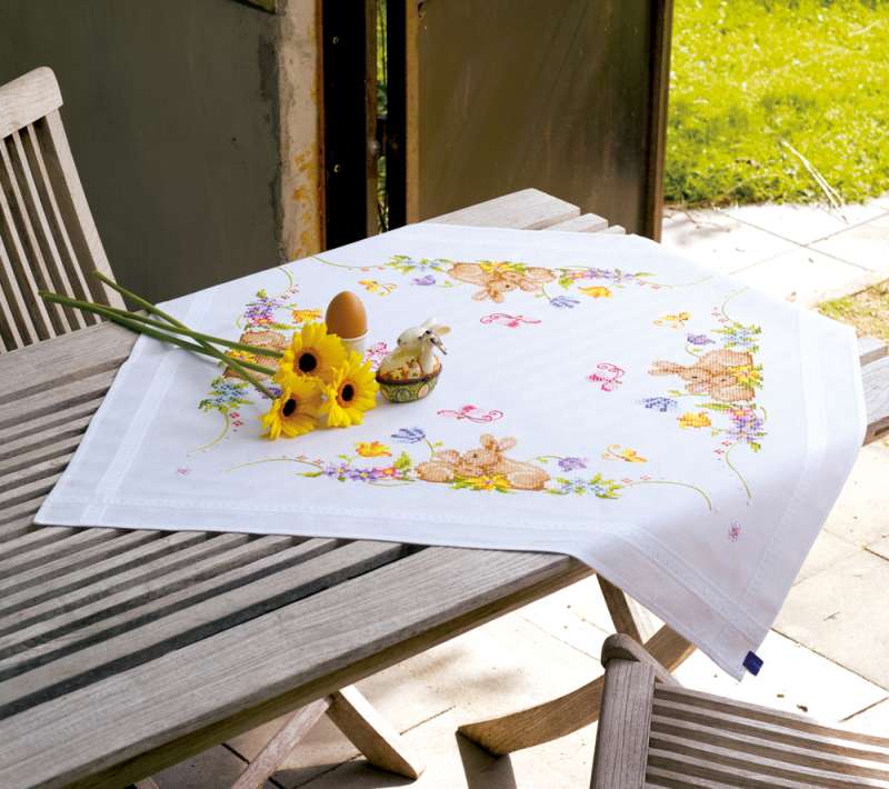 Vervaco-Kreuzstich-Stickdecke-Ostern-PN-0021708