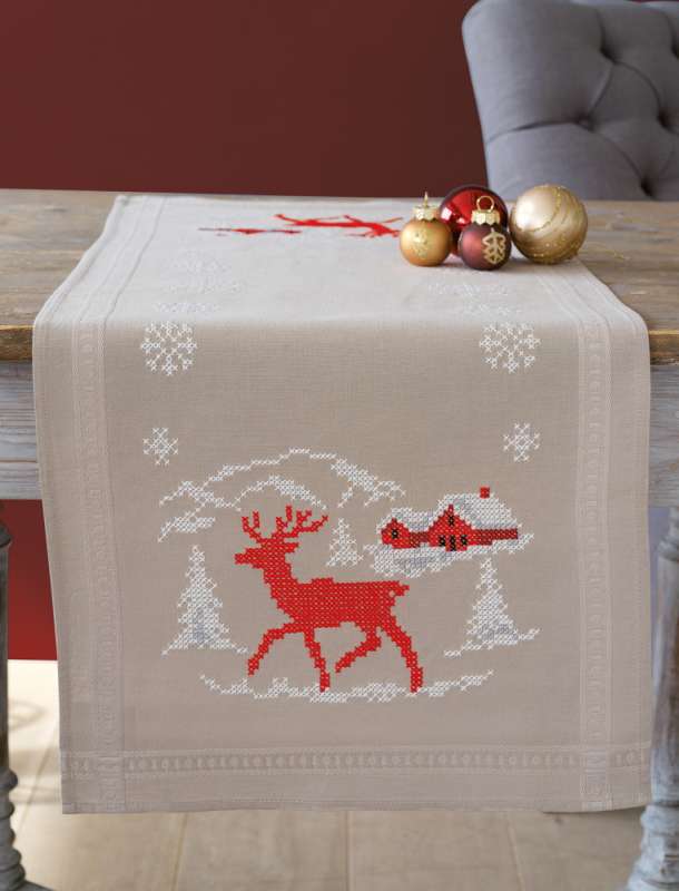 Vervaco-Kreuzstich-Stickdecke-Weihnachten-PN-0021805