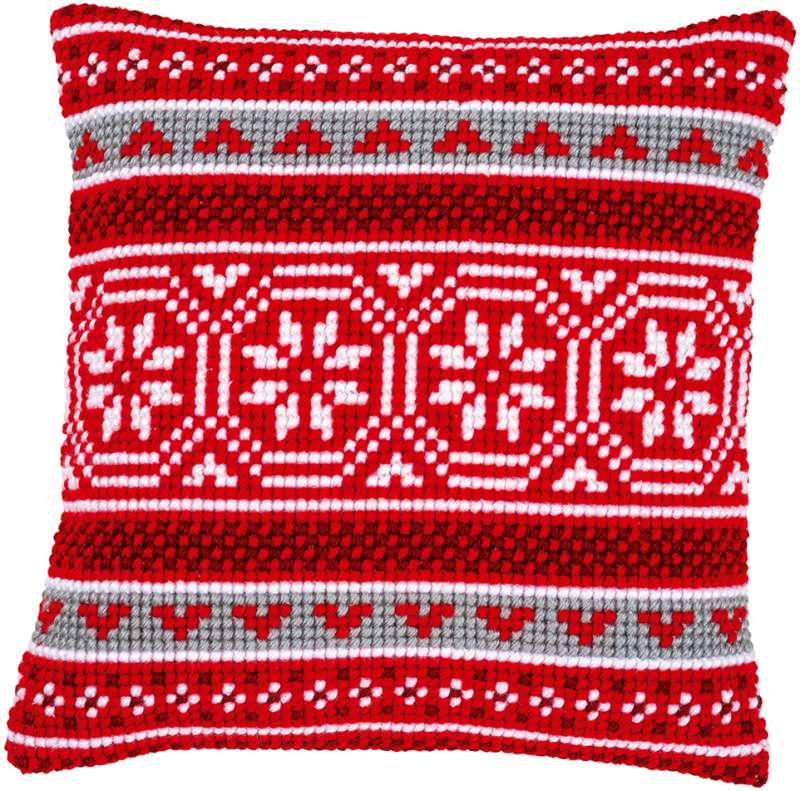 Vervaco-Kreuzstichkissen-Weihnachtskristalle-PN-0147710