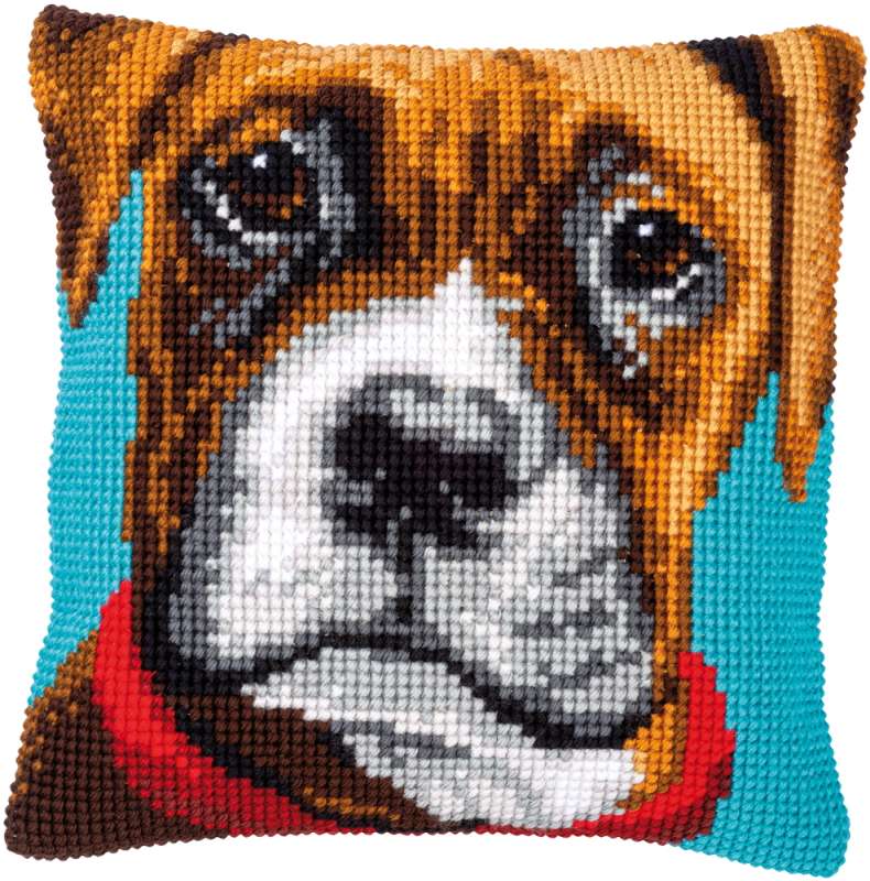 Vervaco-Kreuzstichkissen-Hund-PN-0153886