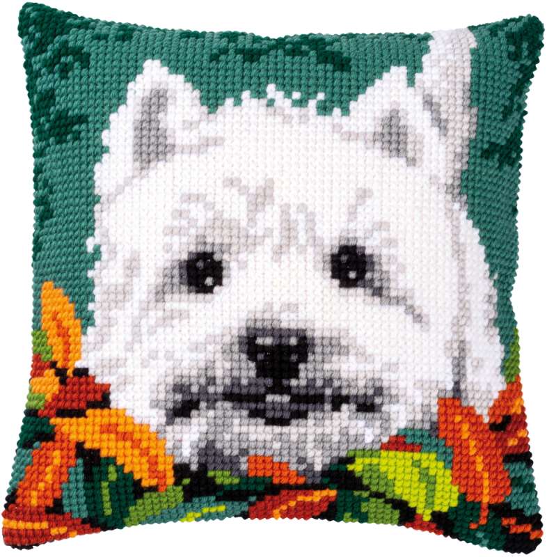 Vervaco-Kreuzstichkissen-Hund-PN-0170288