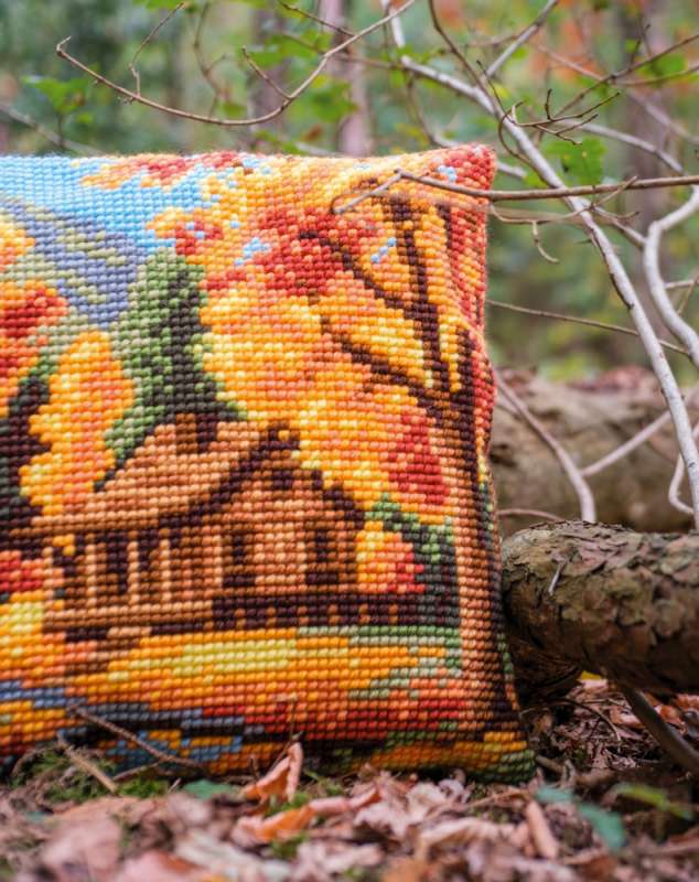 Vervaco-Kreuzstichkissen-Herbst-PN-0227789