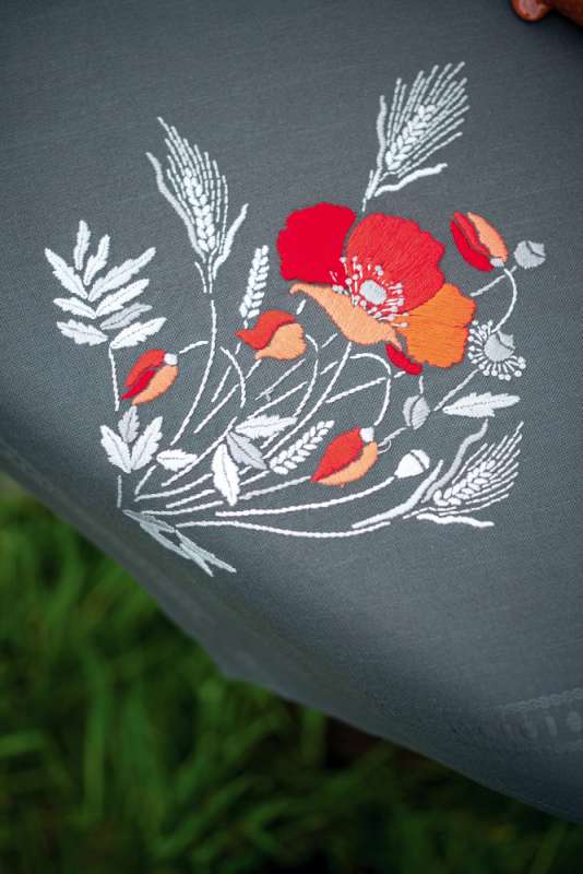 Vervaco-Kreuzstich-Stickdecke-Mohnblumen-PN-0170809