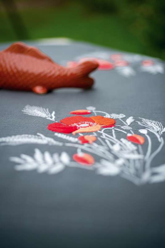 Vervaco-Kreuzstich-Stickdecke-Mohnblumen-PN-0180735