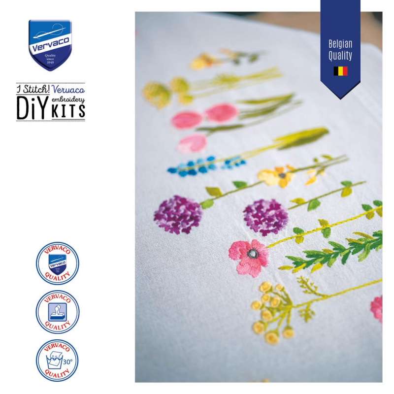 Vervaco-Kreuzstich-Stickdecke-Fruehling-PN-0199588