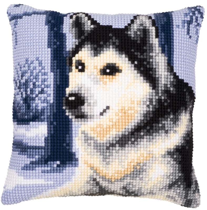 Vervaco-Kreuzstichkissen-Hund-PN-0008775