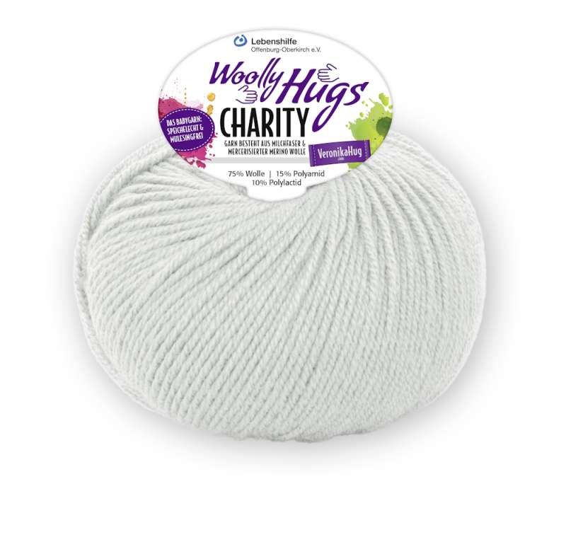 Wolly Hugs Charity - Farbe 91-silber