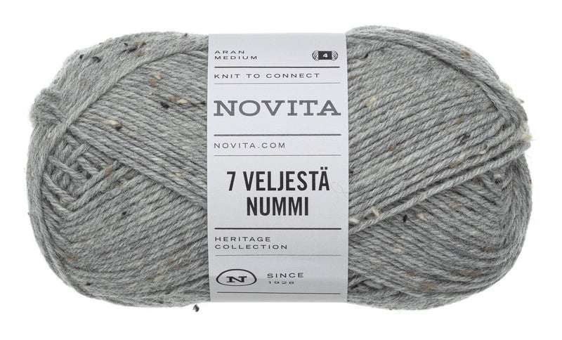 Novita - 7 Veljestä Nummi - Farbe 946-Moräne