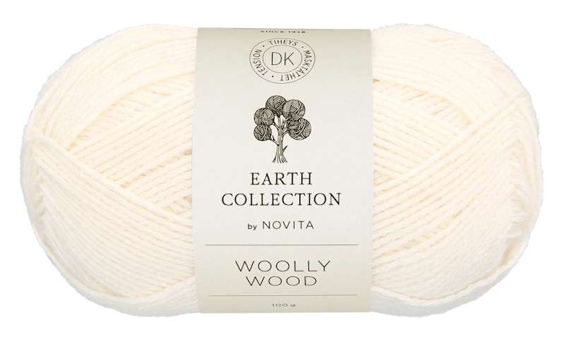Novita - Woolly Wood - 10-Naturweiss