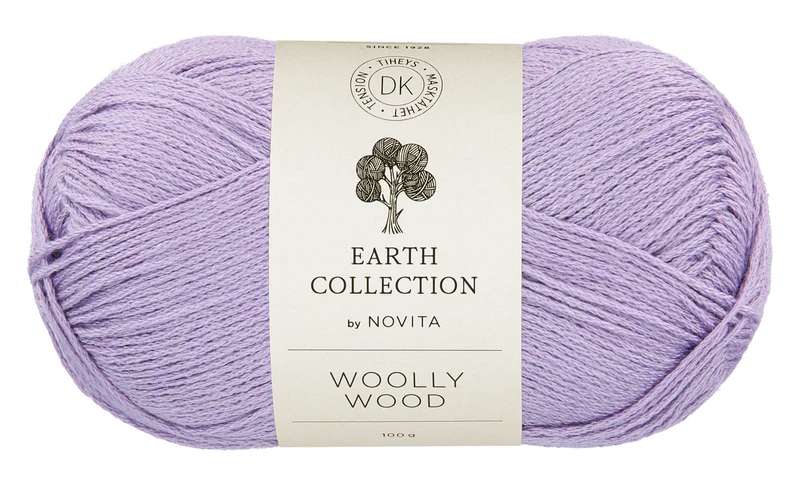 Novita - Woolly Wood - 730-Blaubeermilch