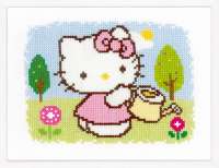 Vervaco-Kreuzstich-Stickpackung-Hello-Kitty-PN-0148645