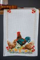 Vervaco-Kreuzstich-Stickdecke-Huhn-PN-0172772