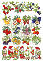 Lindner,Stickvorlage,Obstgarten