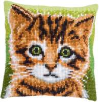 Vervaco-Kreuzstichkissen-Katzen-PN-0199299
