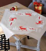 Vervaco-Kreuzstich-Tischdecke-Weihnachten-PN-0147532