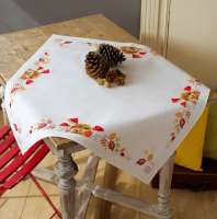 Vervaco-Kreuzstich-Tischdecke-Igel-PN-0155619