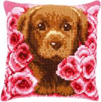 Vervaco-Kreuzstichkissen-Hund-PN-0163769