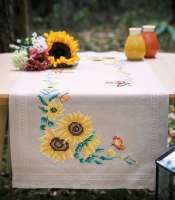Vervaco-Stickdecke-Sonnenblume-PN-0206766