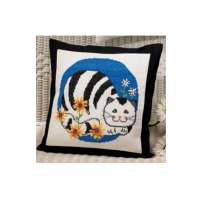 Kreuzstichpackung 31x33cm - Katze
