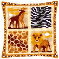 Vervaco-Kreuzstichkissen-Giraffe-PN-0143702